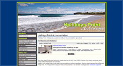 Desktop Screenshot of hallidayspointholidays.com